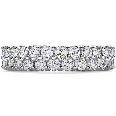 Eternity ring top on right hand