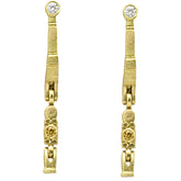 Alex Sepkus Sticks and Stones Earring Mountings - E-135MD