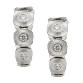 Alex Sepkus Dancing Squares Huggy Earrings
