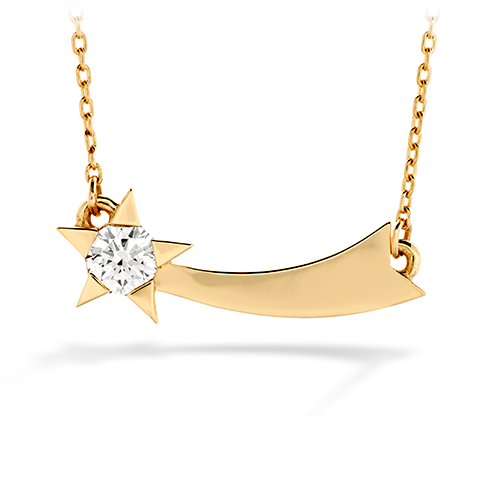 Hearts On Fire Illa Single Diamond Comet Necklace