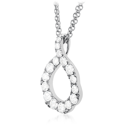 Hearts On Fire Lorelei Crescent Diamond Pendant Necklace