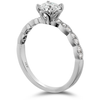 Hearts On Fire Lorelei Floral Engagement Ring Diamond Band