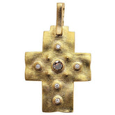 Alex Sepkus Raised Cross Pendant Necklace