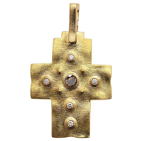 Alex Sepkus Raised Cross Pendant Necklace