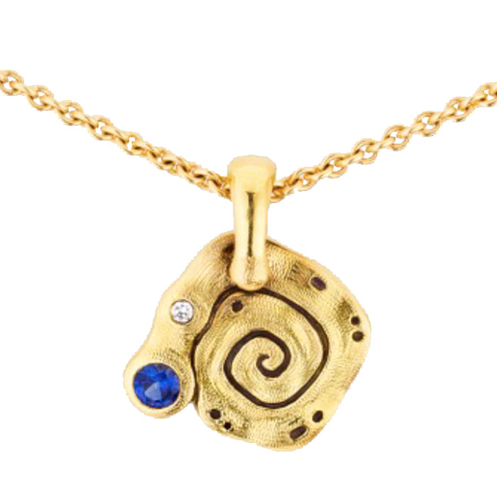 Alex Sepkus Summer Flora Pendant Necklace