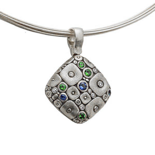 Alex Sepkus Soft Mosaic Pendant Necklace - M-46PS