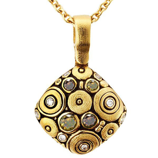 Alex Sepkus Soft Mosaic 2 Pendant Necklace - M-54DC