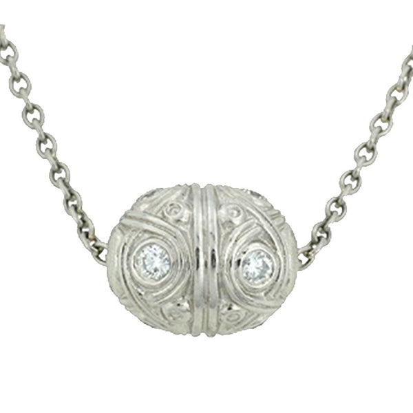 Alex Sepkus Carved Ball Pendant Necklace - M-6P15P