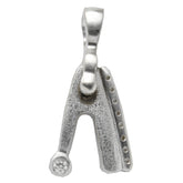 Alex Sepkus Letter A Pendant Necklace with Bail