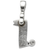 Alex Sepkus Letter Z Pendant Necklace with Bail