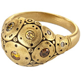 Alex Sepkus Water Lillies Dome Ring