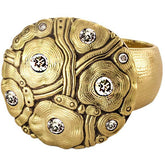 Alex Sepkus Summer Flowers Dome Large Ring - R-190DA