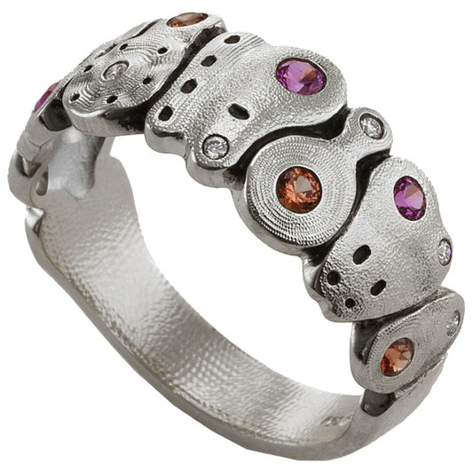 Alex Sepkus Amy's Flowers Dome Ring