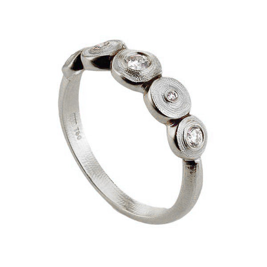 Alex Sepkus Lilly Pad Diamond Ring - R-210PD