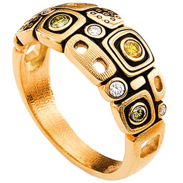 Alex Sepkus Little Windows Dome Ring