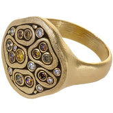 Alex Sepkus Swirling Water Dome Ring