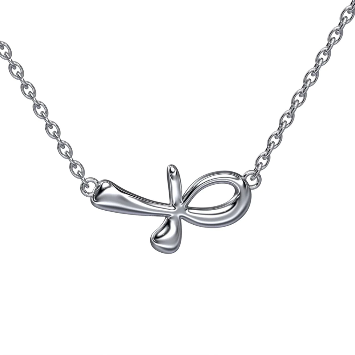 Mariposa Happy Ankh 18K RG Pendant