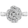 Hearts On Fire Lorelei Diamond and Ruby Floral Flip Ring