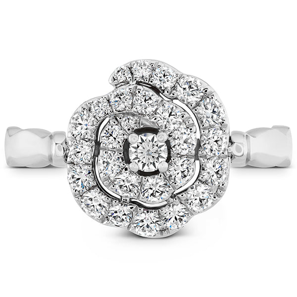 Hearts On Fire Lorelei Diamond and Ruby Floral Flip Ring