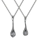 Mariposa H20 Diamond .58 ct. Pear Shape Pendant
