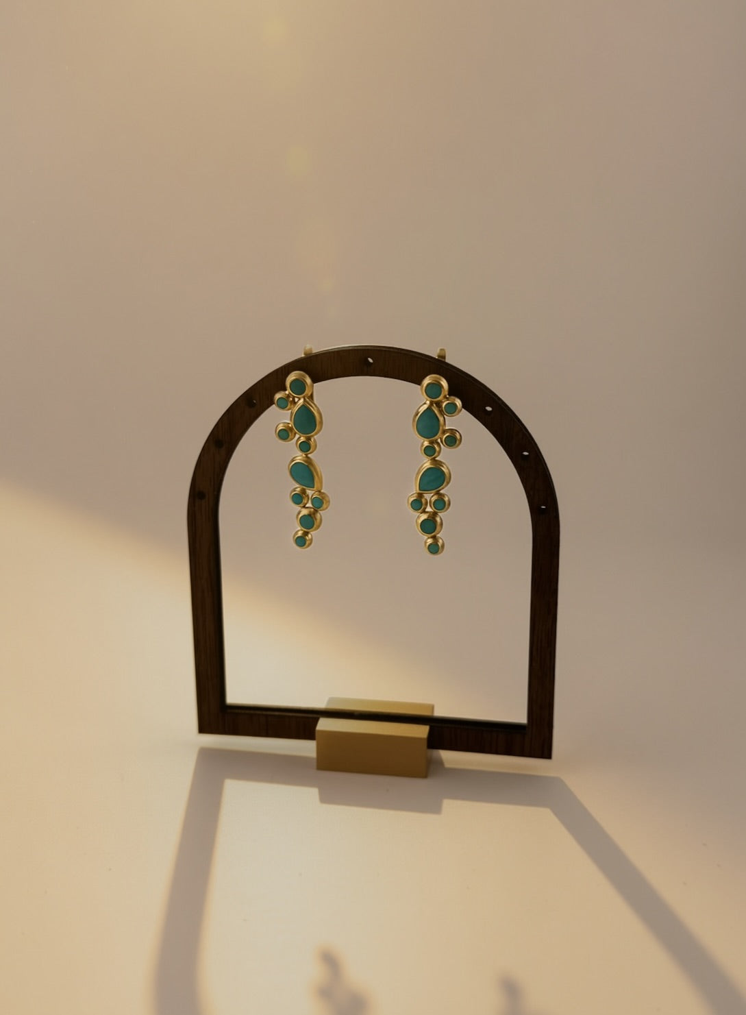 H2O Collection Aegean Tide Turquoise Drop Earrings