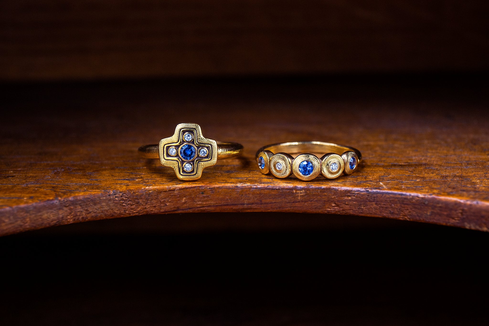 Alex Sepkus Little Cross Dome Ring