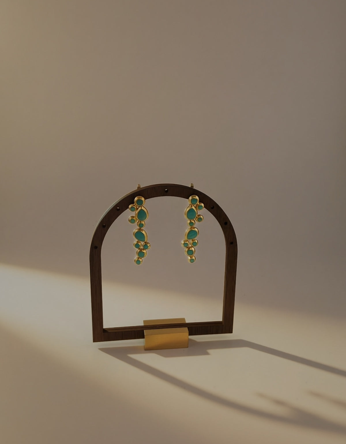 H2O Collection Aegean Tide Turquoise Drop Earrings
