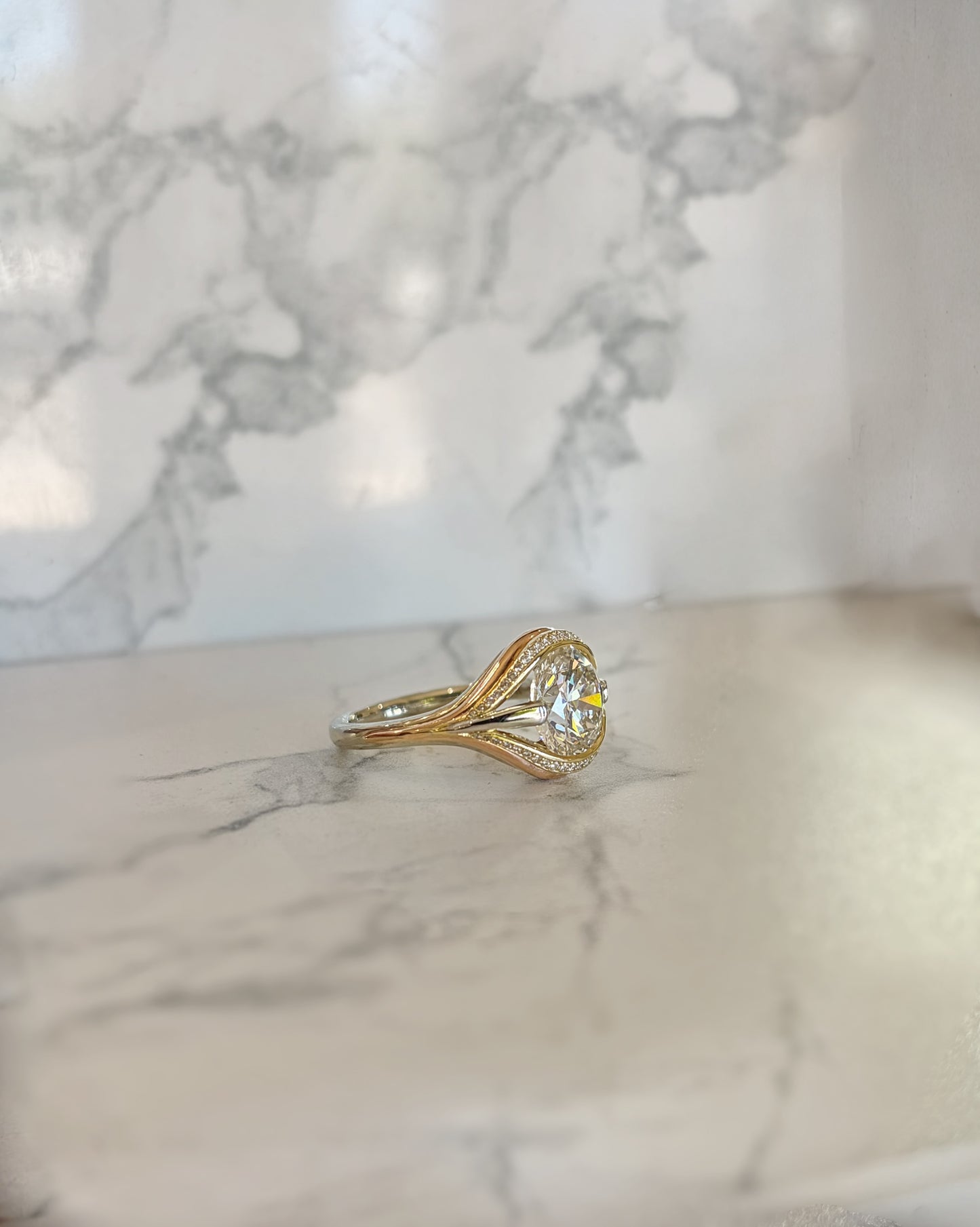 The Oracle Ring | 2.90 Brillant Cut Lab Grown Diamond
