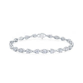 Aerial Dewdrop Line Bracelet Medium