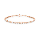 Aerial Dewdrop Line Bracelet Small