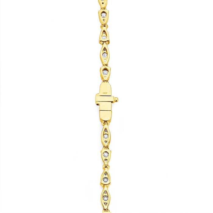 Aerial Dewdrop Line Bracelet Small