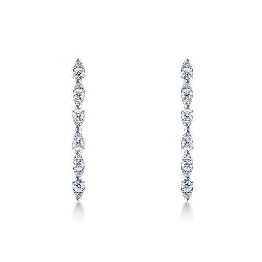 Aerial Dewdrop Stiletto Earrings