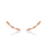 Aerial Marquise Earring Climbers