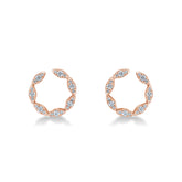 Aerial Marquise Wrap Earrings Small