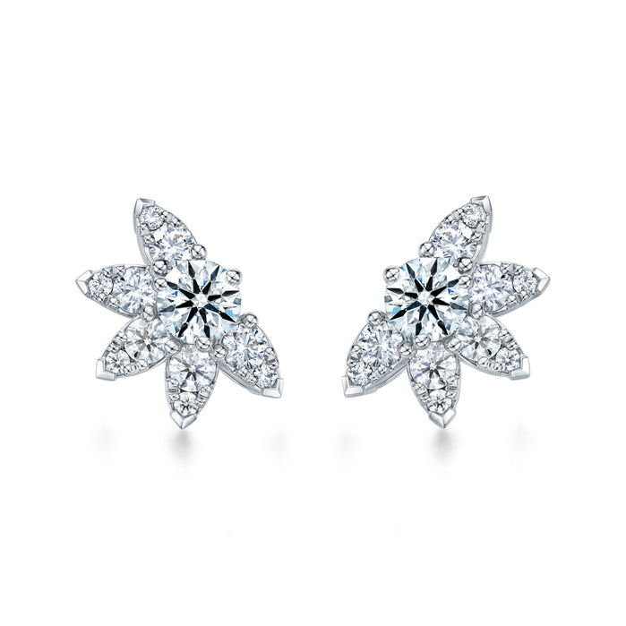 Aerial Sunburst Earring Studs