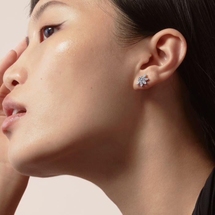 Aerial Sunburst Earring Studs