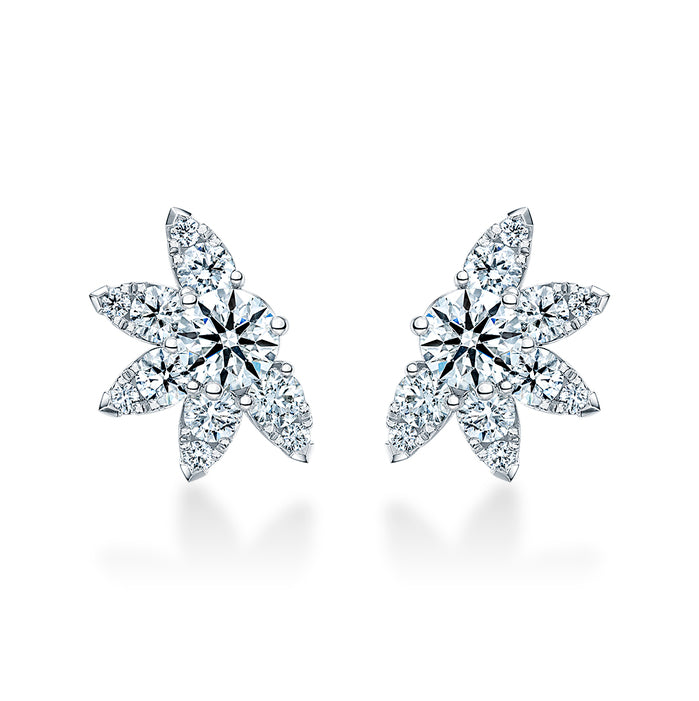 Aerial Sunburst Earring Studs
