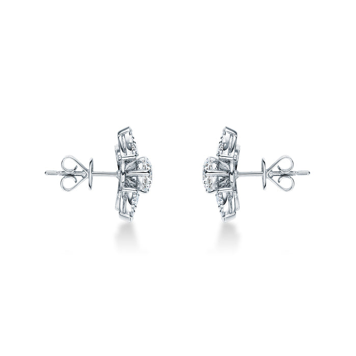 Aerial Sunburst Earring Studs