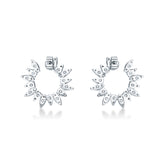 Aerial Sunburst Wrap Earring Large