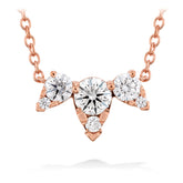 Aerial Triple Diamond Necklace