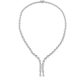 Aerial Teardrop Drop Necklace
