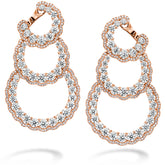 Aurora Triple Tier Hoop Earrings