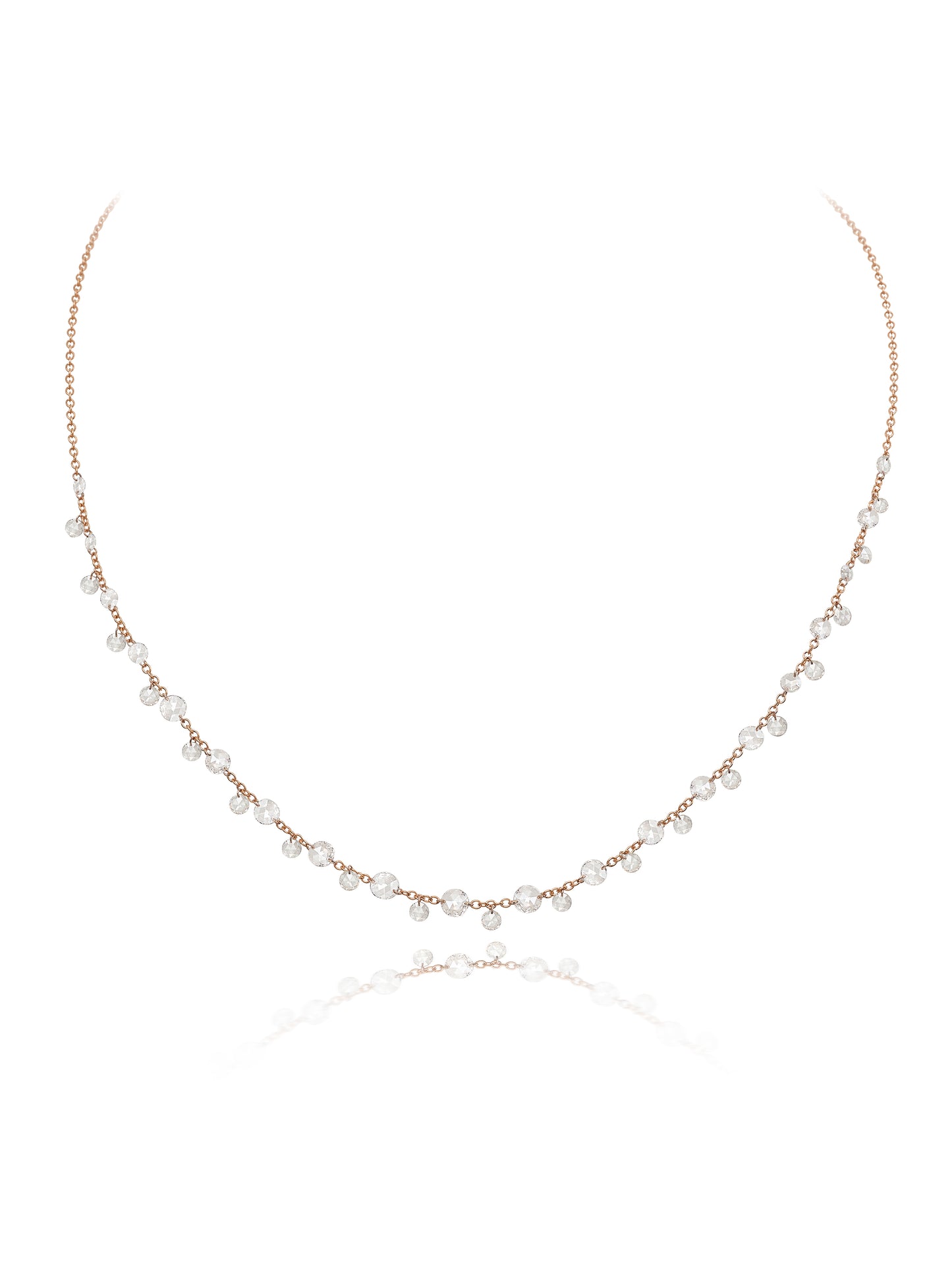 H2O Collection “Dew” Necklace 2.30ctw White Diamond Necklace