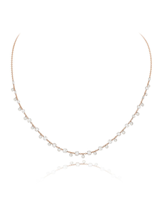 H2O Collection “Dew” Necklace 2.30ctw White Diamond Necklace
