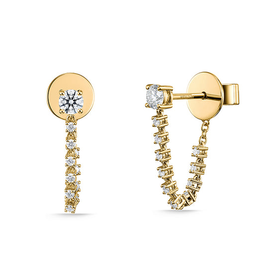 Essentials Draped Stiletto Earrings 0.35-0.45ctw