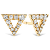 Charmed Triangle Earrings