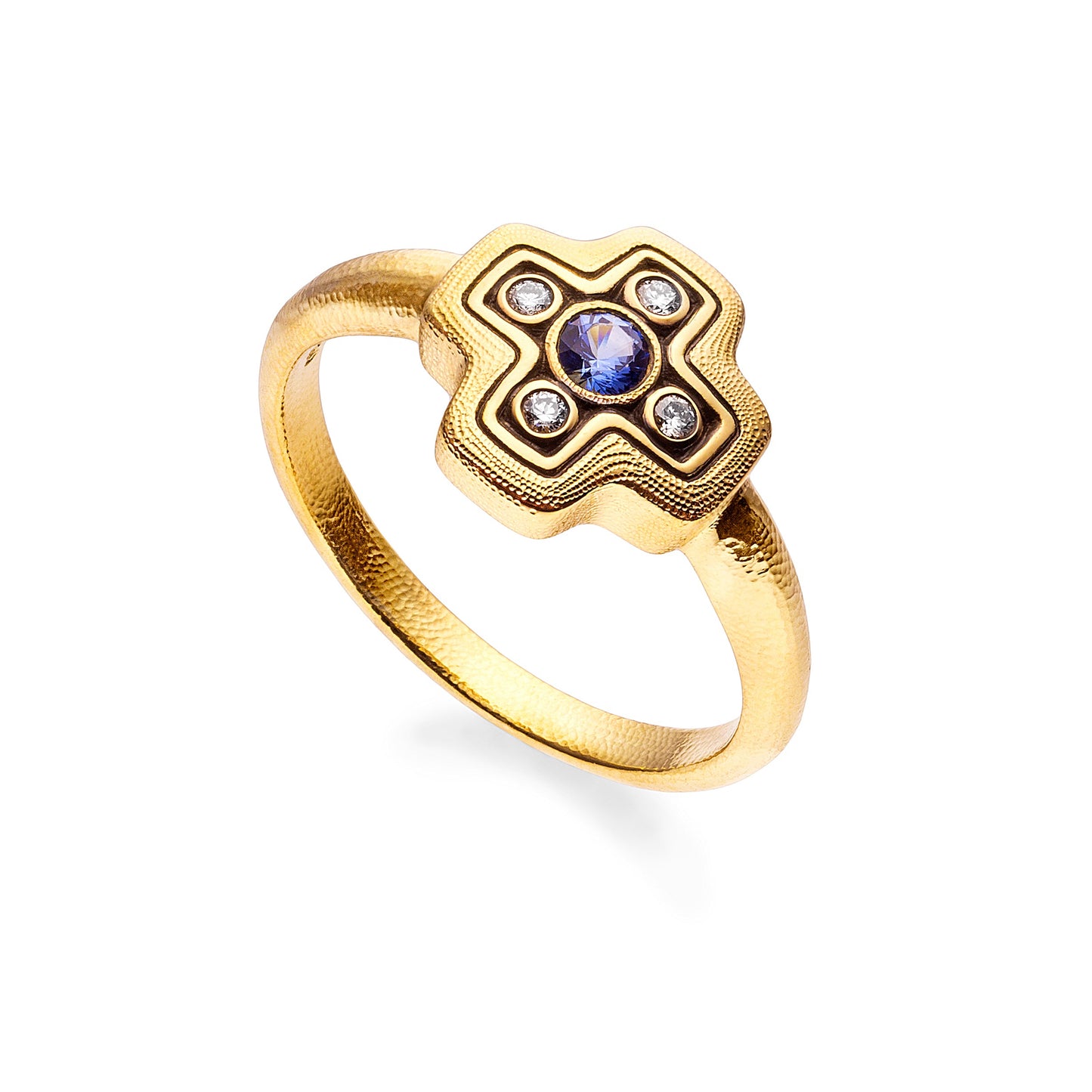 Alex Sepkus Little Cross Dome Ring