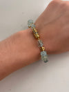 Alex Sepkus Aquamarine Beaded "Little Windows" Clasp Bracelet
