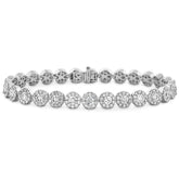Fulfillment Diamond Line Bracelet