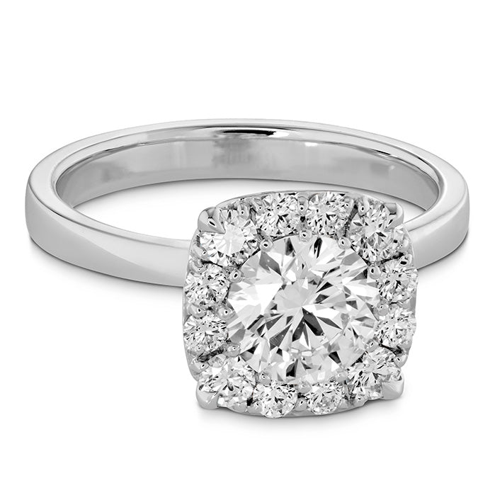 HOF Signature Custom Halo Engagement Ring